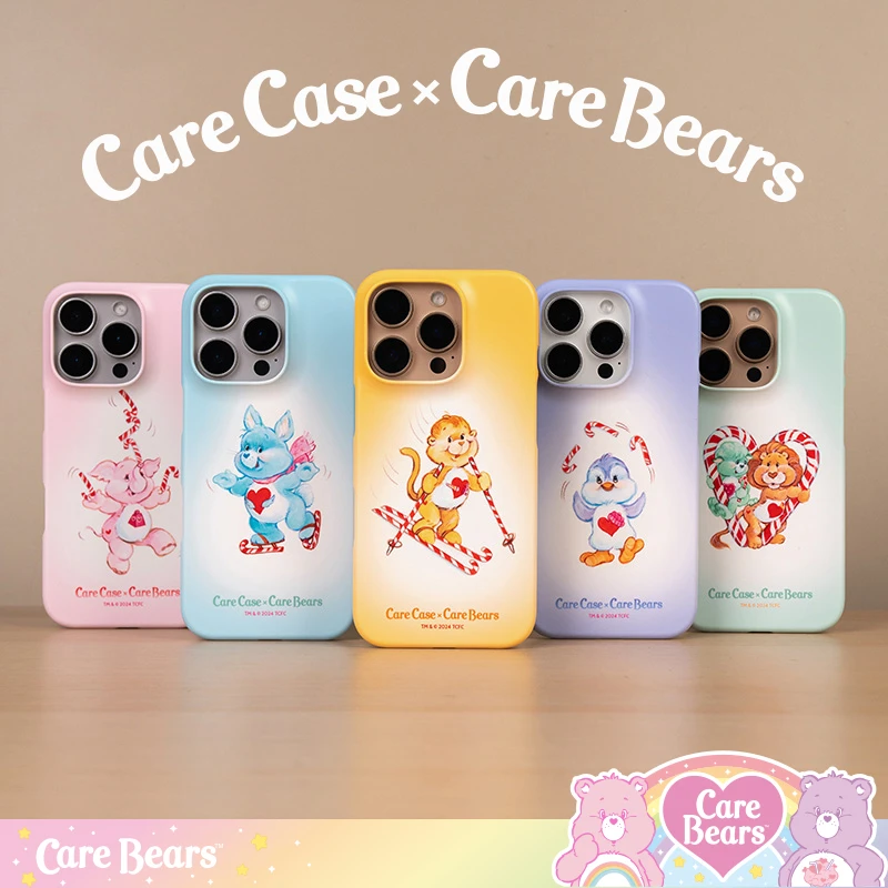 CARECASE X Care Bears 动物Cousins系列联名 彩底圣诞菲林手机壳
