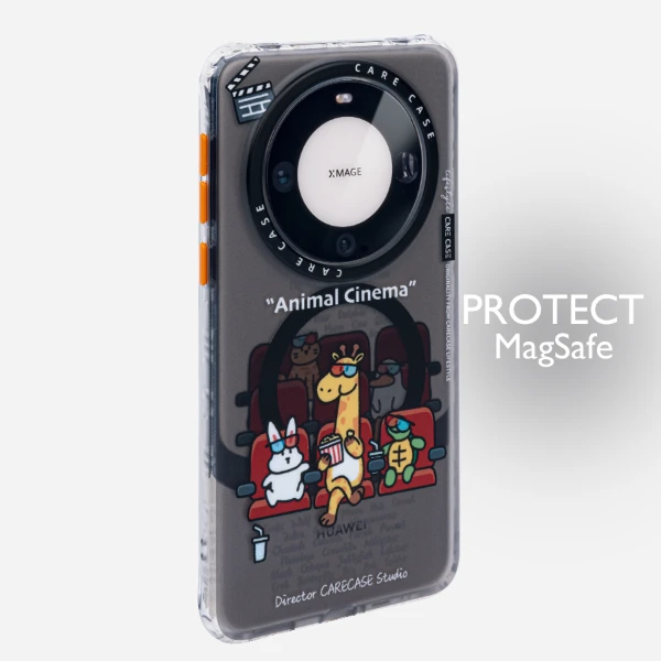 CARECASE 动物电影院磁吸手机壳 原创 适用于华为Mate 70 60 Pro+