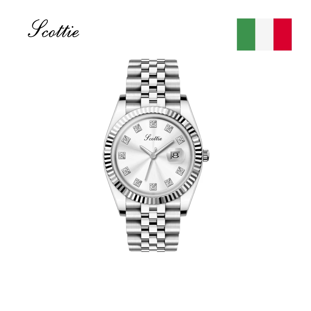 L.A【月光白日志】Silver Diary-----轻奢百搭简约ins防水女款腕表