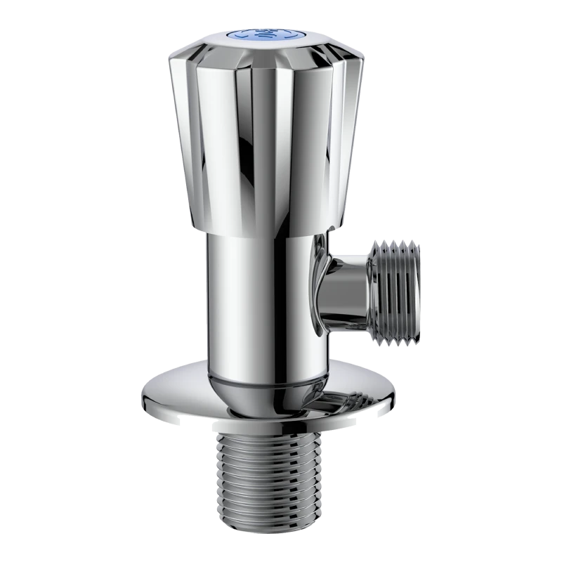 快开铜镀铬陶瓷阀芯角阀