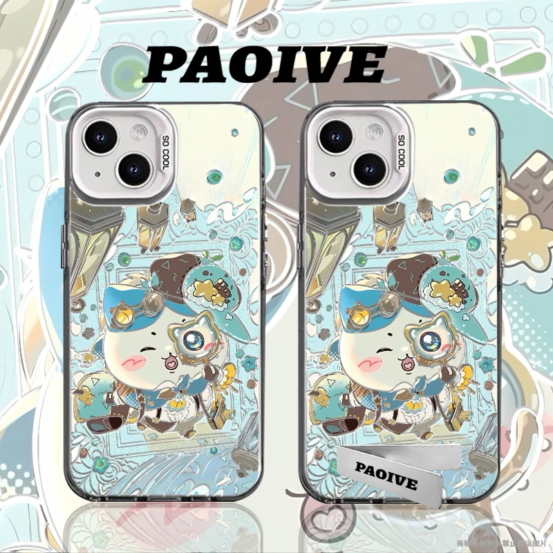 小八适用于创意小众可爱苹果16华为一加oppo小米手机防摔壳Paoive