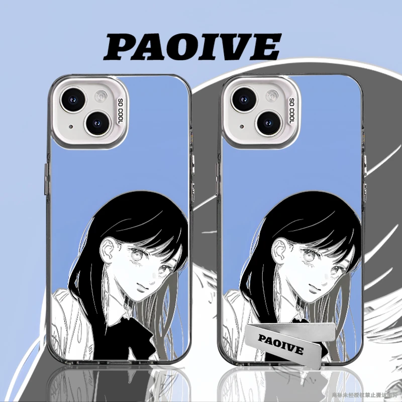 c适用创意小众可爱苹果16华为一加op小米手机防摔壳Paoive