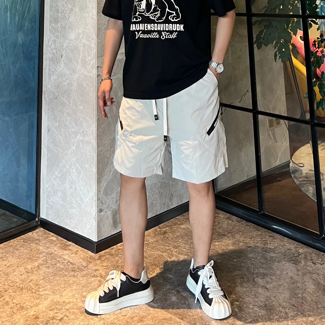 2023夏季速干美式潮流工装宽松侧兜大口袋工装短裤23036