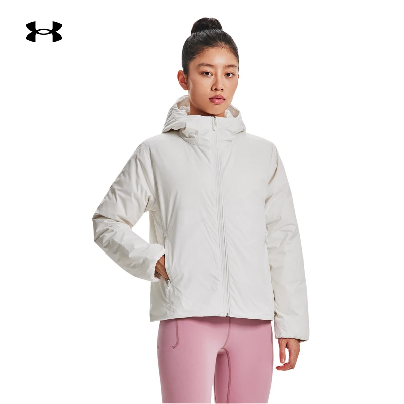 安德玛官方UAColdGear® Infrared情侣短款运动羽绒服1378860