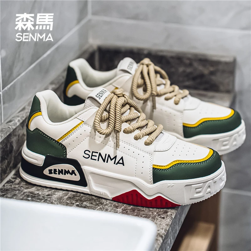 SENMA/森马官方正版男鞋冬季潮流板鞋男士时尚休闲鞋学生ins潮鞋