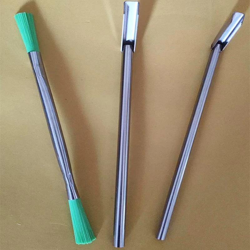 电梯地坎安装工具清理器轿厢缝隙门沟槽打扫铲刀刷子物业保洁簸箕