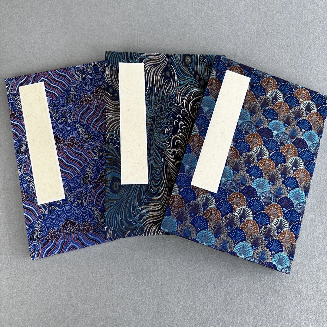 景阳阁宋锦凌布册页22cm*32cm加厚双层12折24页宣纸本直播间福利