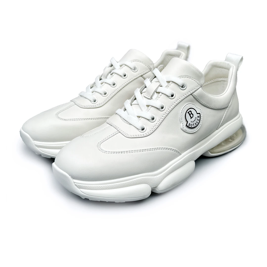 BOTAGER VIENCA/【春款上新】手工系带气垫底时尚百搭男休闲运动鞋