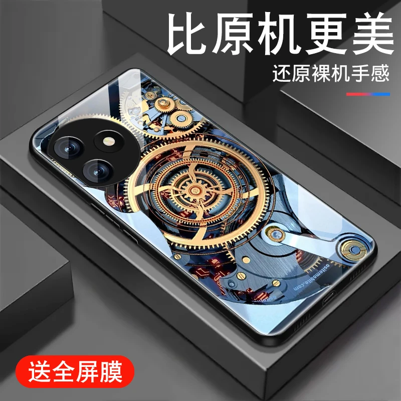 适用华为荣耀x50i+手机壳新款荣耀X50钢化玻璃x50i男套全包硅胶壳