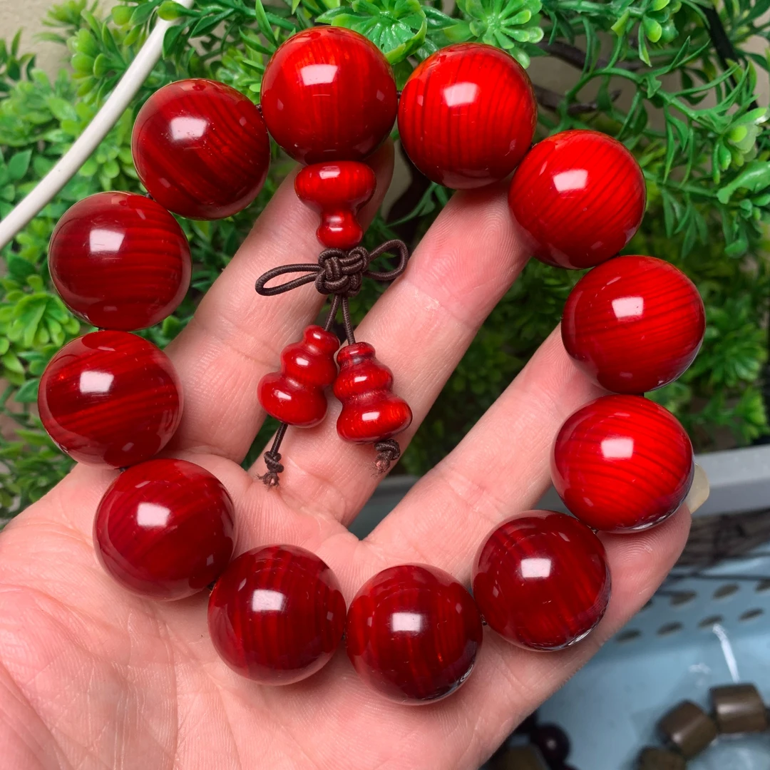 血龙木也称琥珀木透光油性好，2.0x12颗