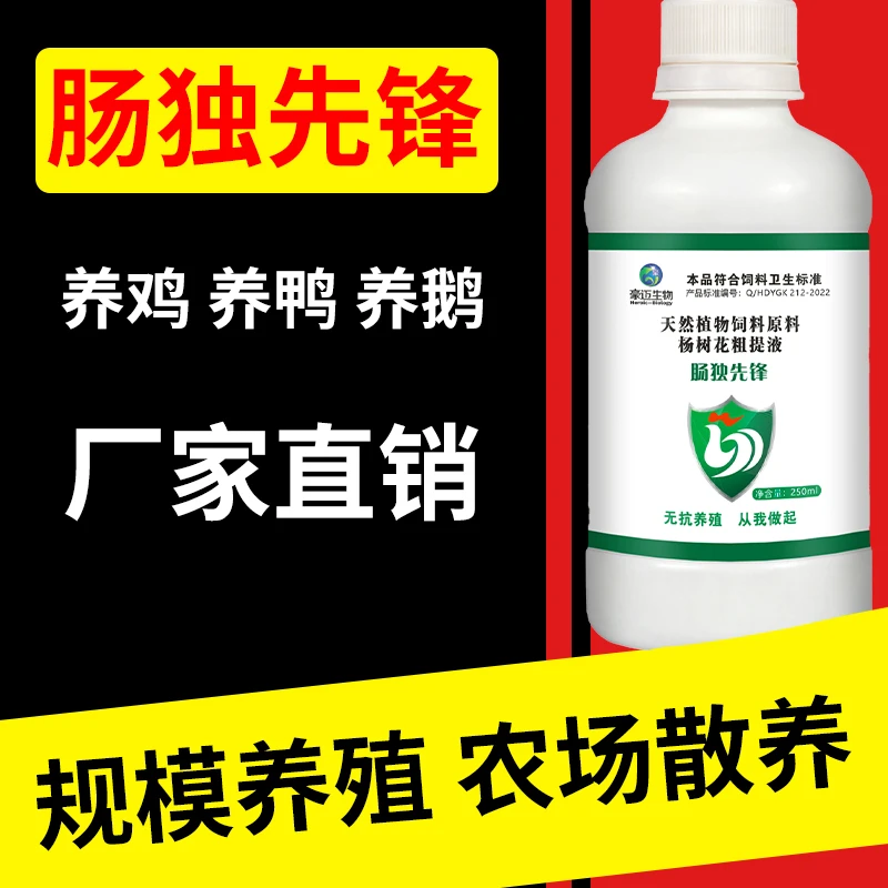豪迈生物肠独先锋家禽养殖鸡鸭鹅养殖场养鸡专用厂家直销适用