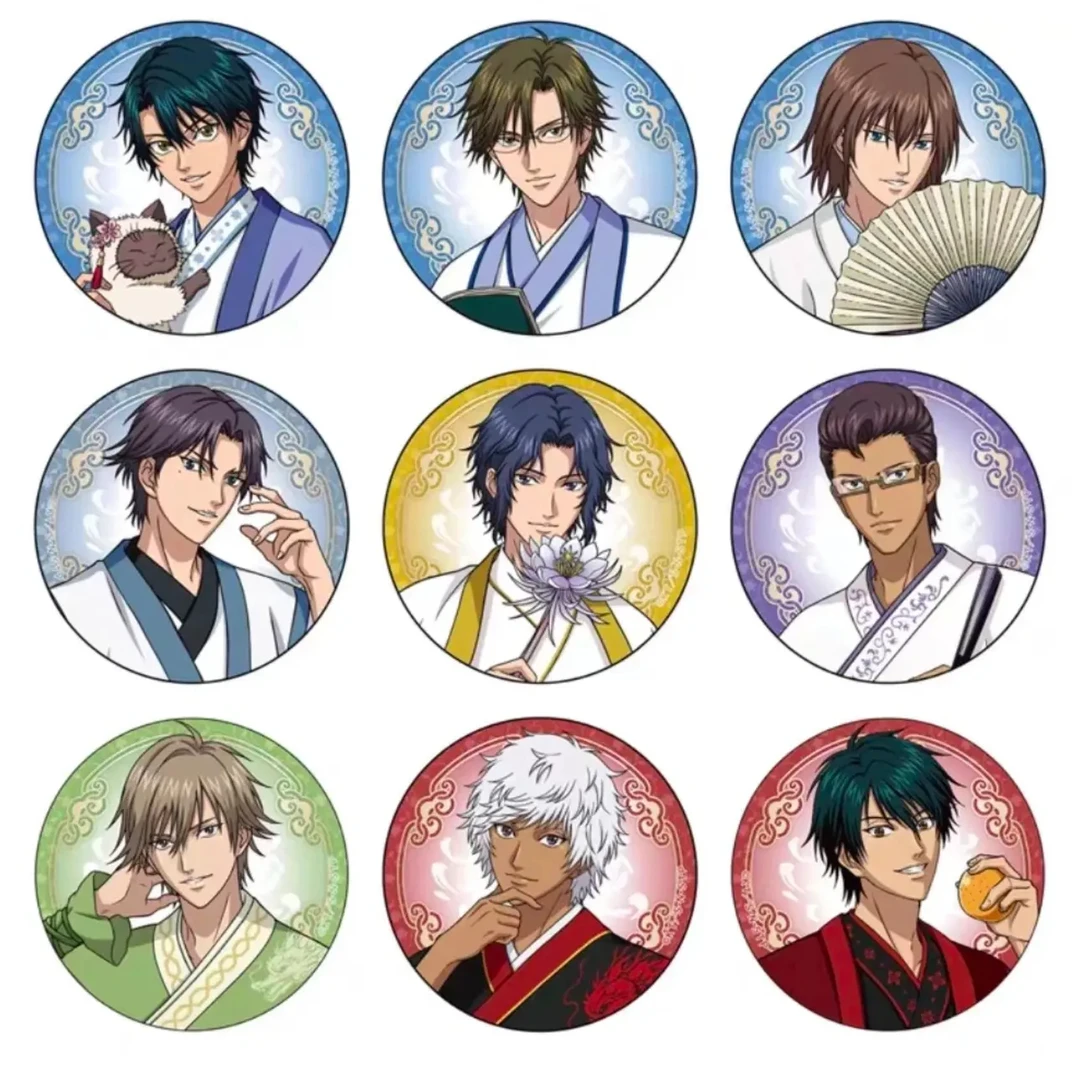 （拆盒）新网球王子 龙年限定 新场贩吧唧徽章 散池 全9种【盲盒】