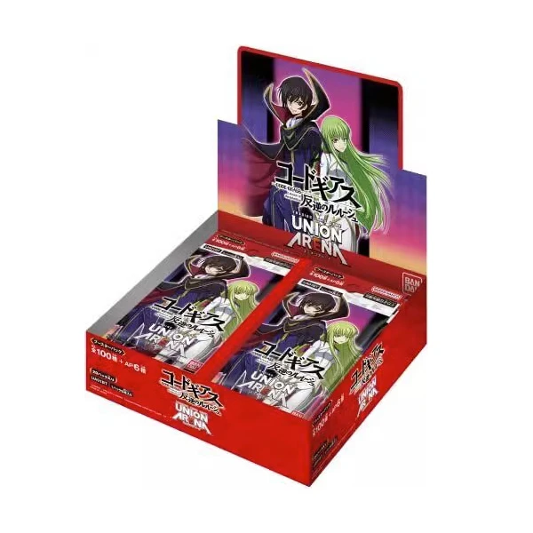 日本万代 UNION ARENA 反叛的鲁路修 UA01BT 卡牌卡片 补充包