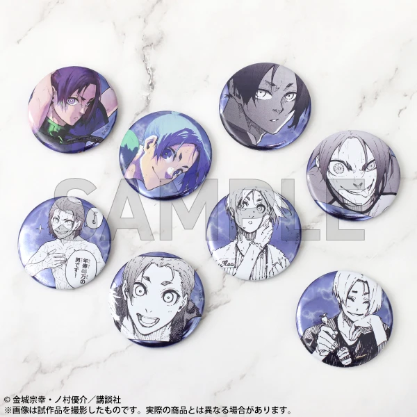 （拆盒）蓝色监狱 蓝锁 原画展 原画个人池 徽章 vol.1&vol.2【盲盒】