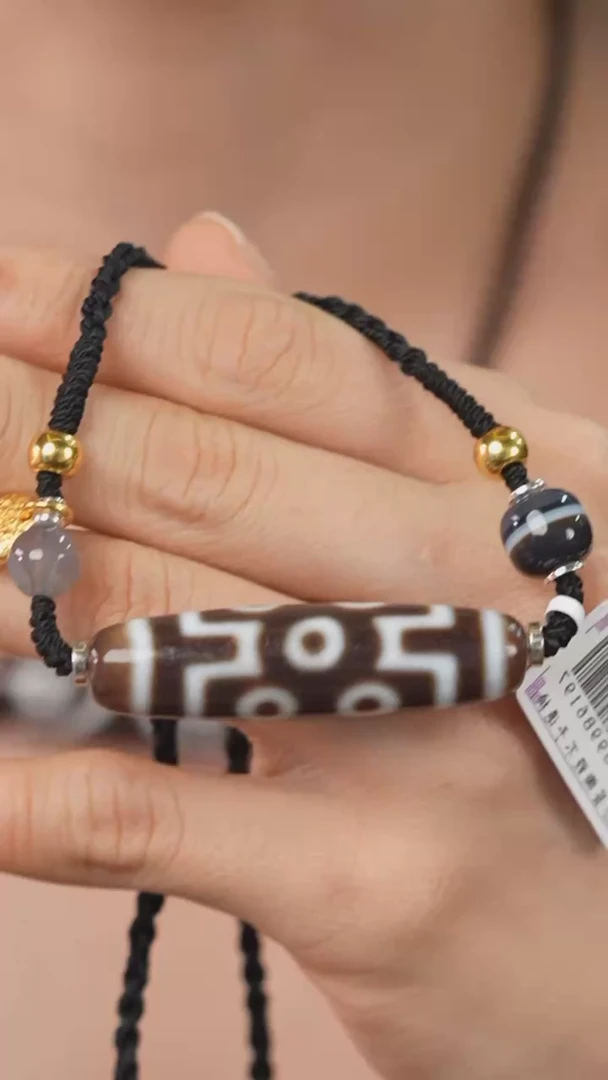 【闪购商品】玛瑙/玉髓颈饰银S925镶嵌Z11556多样性DIY七眼锁骨链