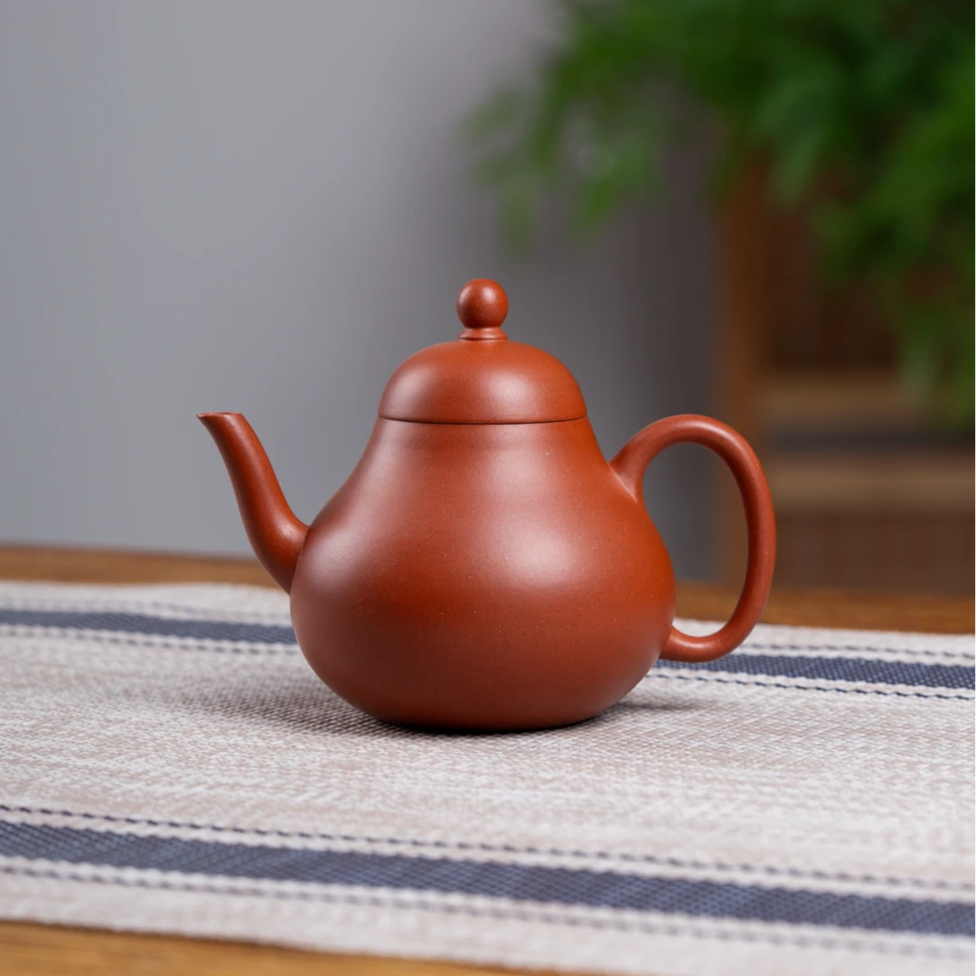 【老班长茶器】梨形 紫砂壶 140cc