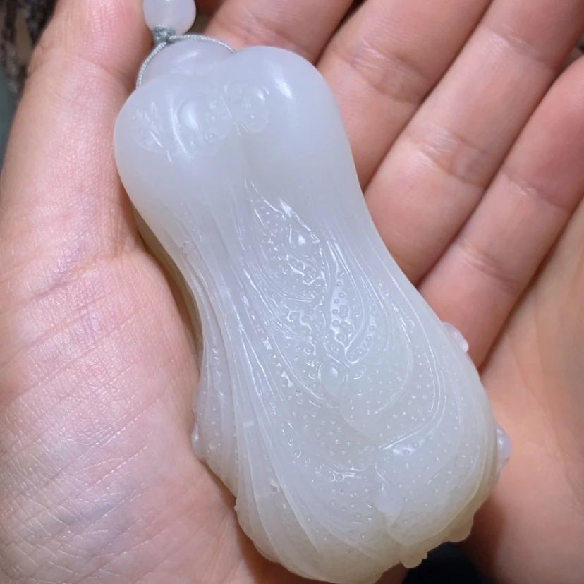 【闪购商品】和田玉手把件未镶嵌鸩