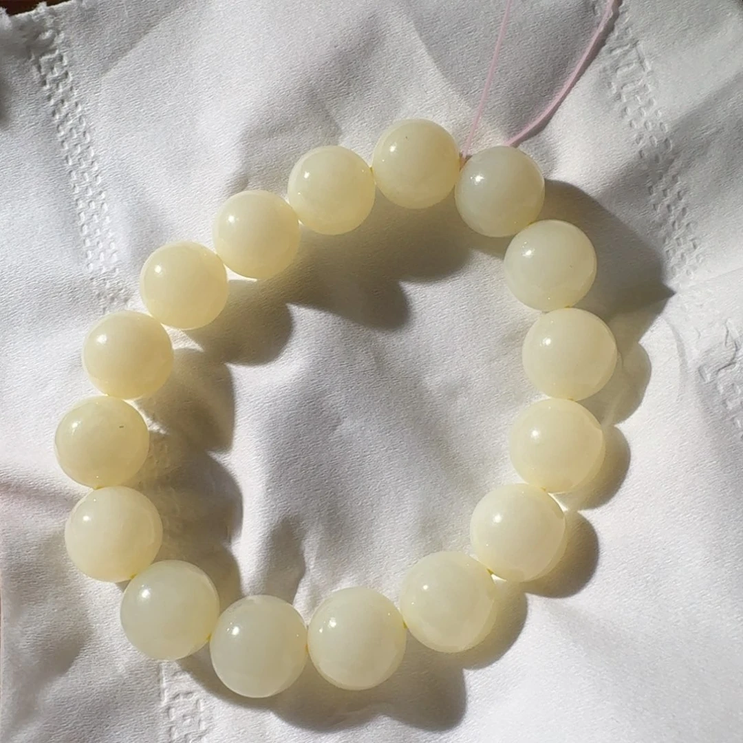 和田玉手串未镶嵌