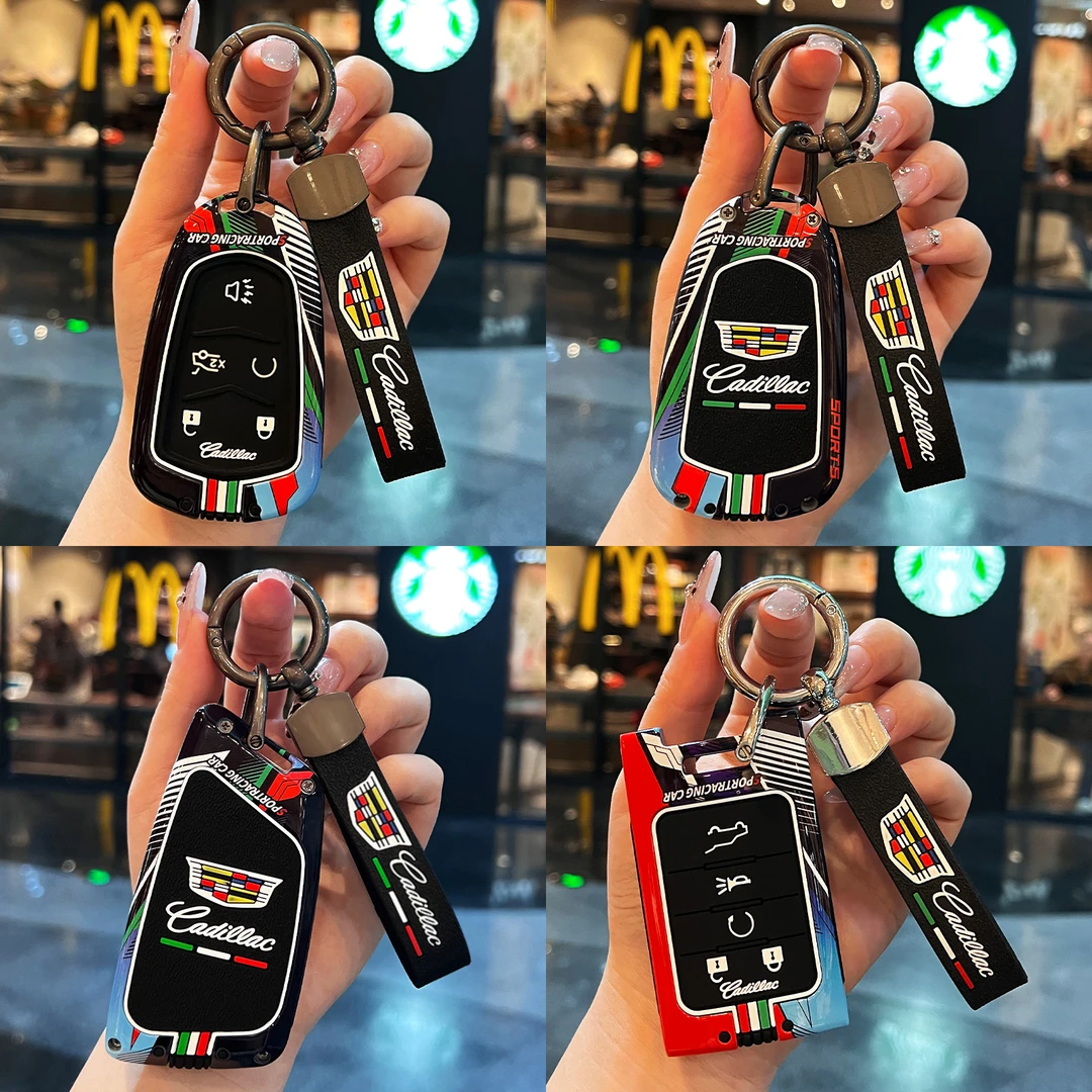 【22号合金涂装】凯迪拉克钥匙包赛道涂装风格CT4CT5CT6/XT4XT5XT6