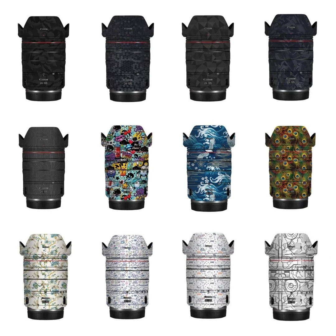 漫步驴适用于佳能RF24-105镜头贴纸RF28-70 RF50F1.8 RF24-70贴膜