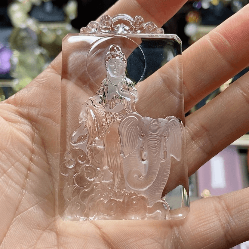 【闪购商品】水晶吊坠未镶嵌小*哥
