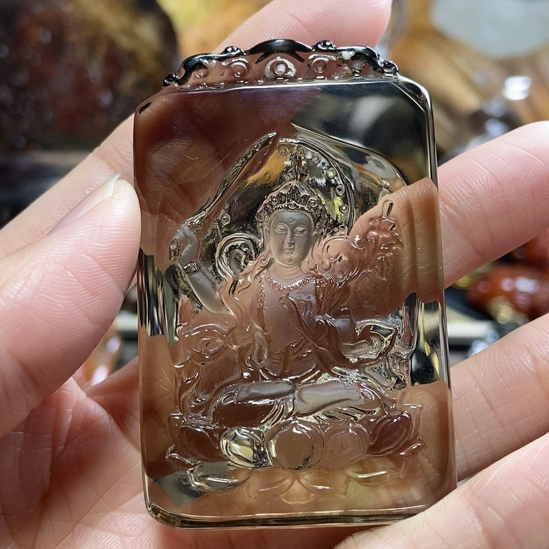 水晶吊坠未镶嵌吊坠