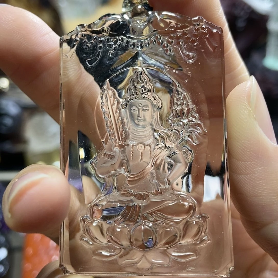 水晶吊坠未镶嵌吊坠