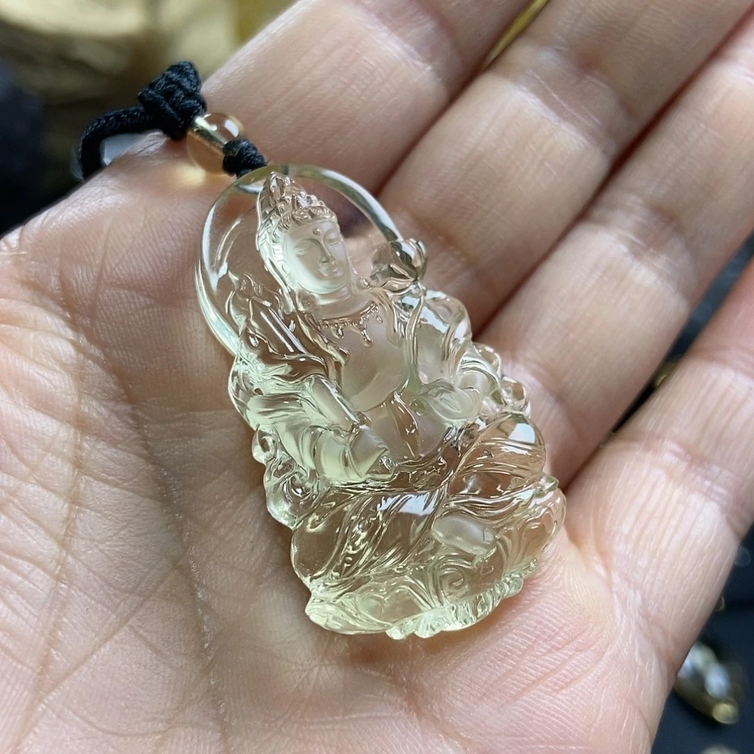 水晶天然水晶吊坠未镶嵌