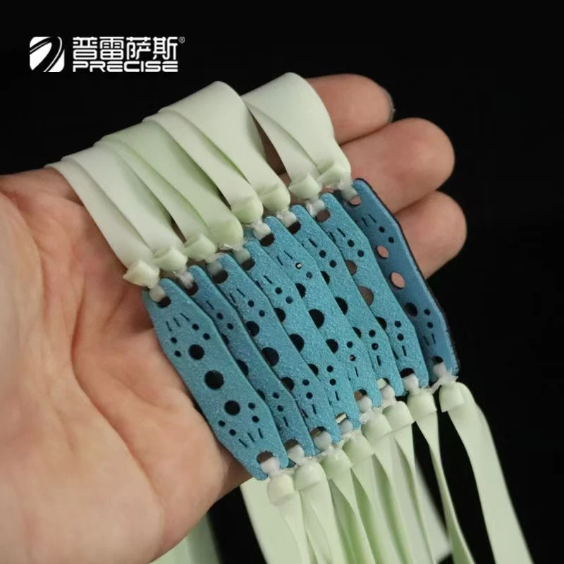 普雷萨斯青白扁皮筋2515锥度