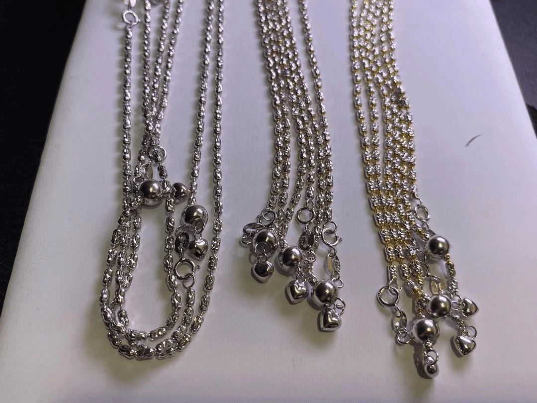 链子925银 气质百搭时尚银链轻奢简约款