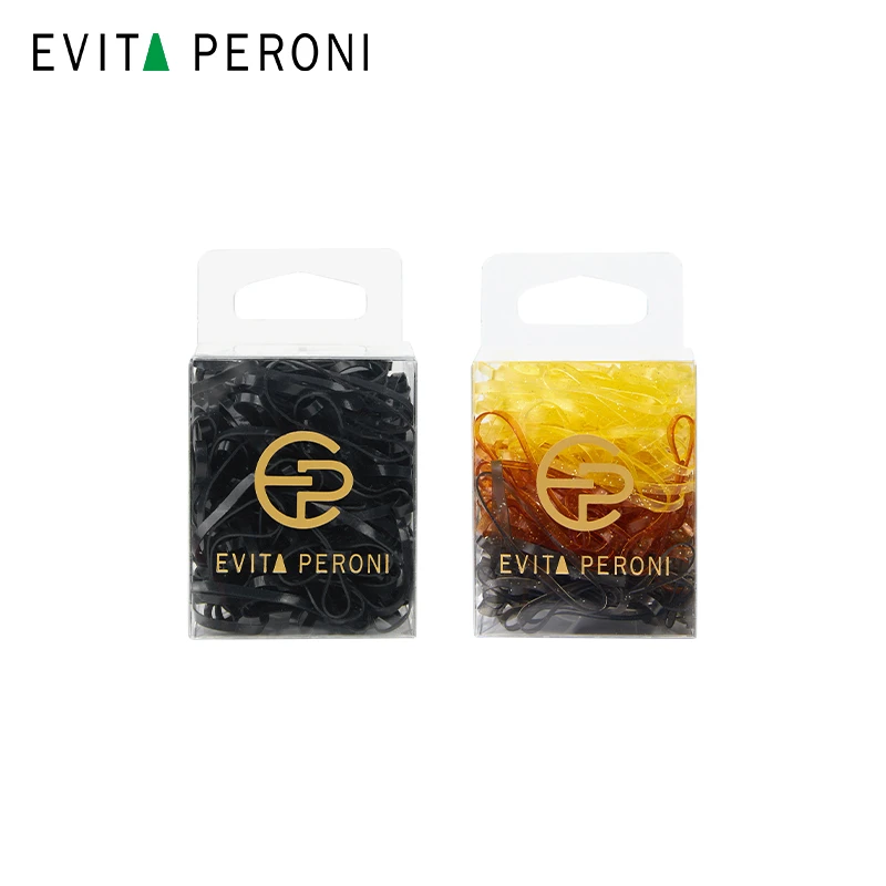 丹麦Evita Peroni/依慧达扎头绳皮筋女孩发绳不伤发高级感黑色