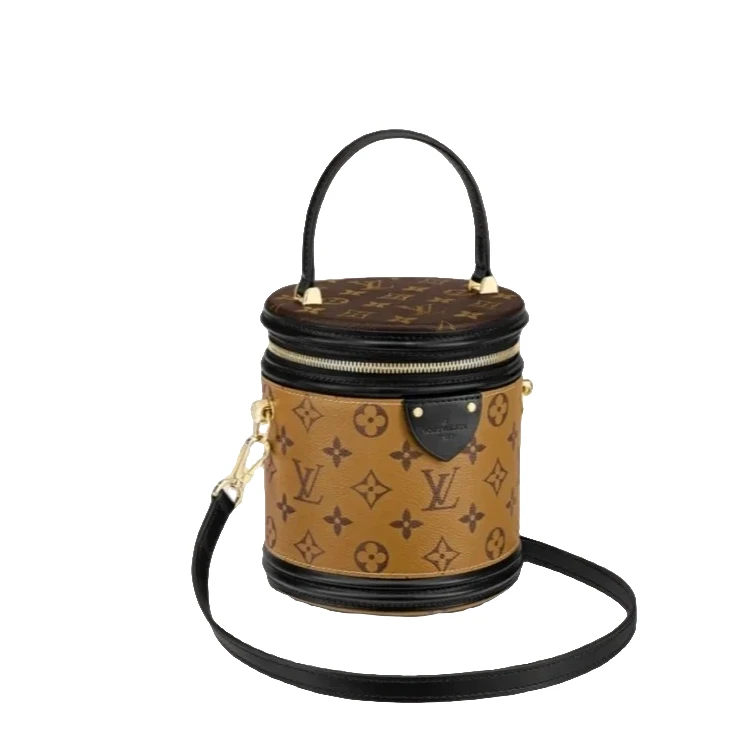 99新 LouisVuitton/路易威登 发财桶/单肩包/圆筒包/甄选