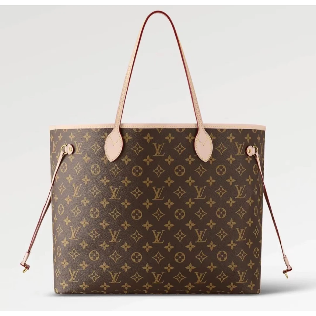 99新 LouisVuitton/路易威登 红内衬老花NF单肩包