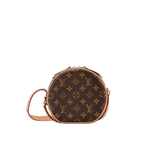 99新 LouisVuitton/路易威登 LV老花小圆饼小软饼单肩斜挎包/许可