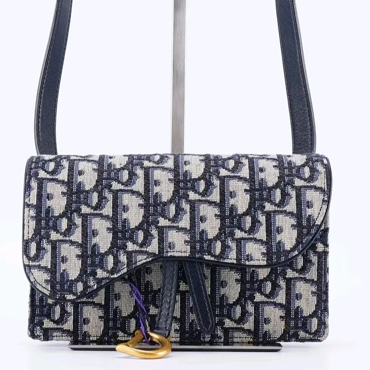 99新 DIOR/迪奥 大WOC老花包/斜跨包/单肩包（甄选）