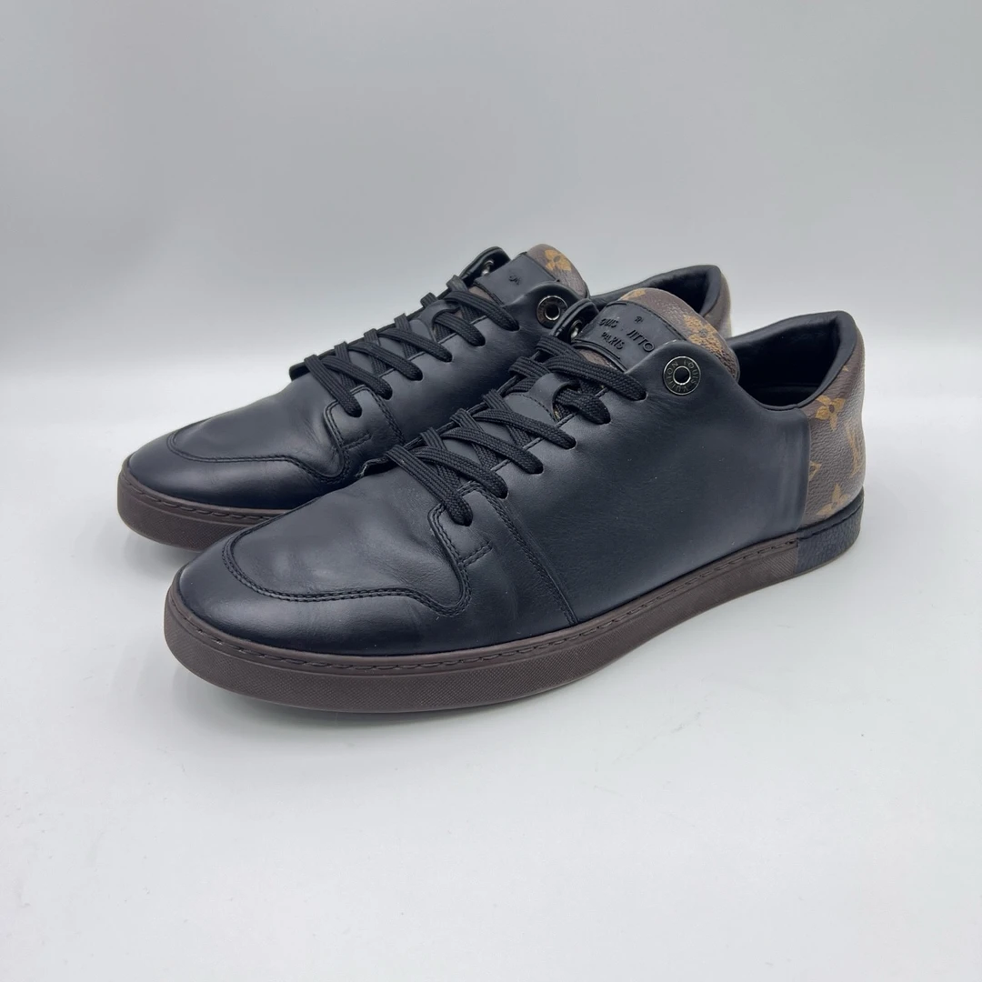 40.5码/lv路易威登/撞色休闲板鞋/90新/9745085/公价：5150