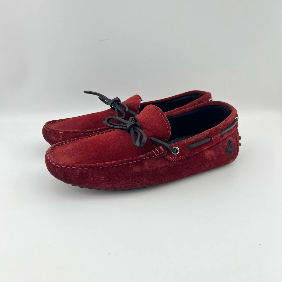 39.5码/TODS托德斯/纯色麂皮系带一脚蹬/95新/10384806/公价：4800