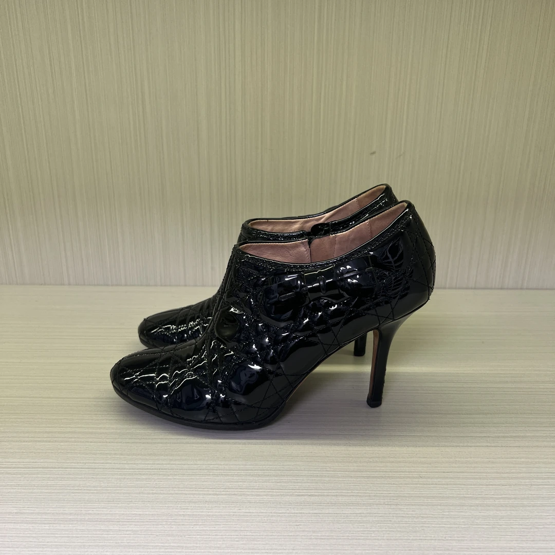 95新 DIOR/迪奥 36码/全包皮革高跟鞋/8765360