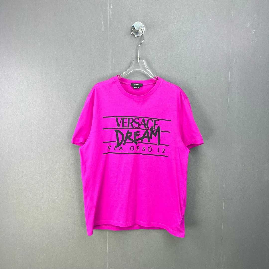 95新 VERSACE/范思哲 s码/纯色印花圆领短袖/9033679