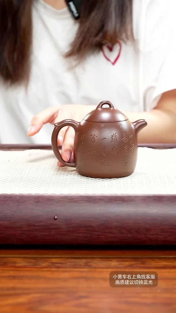 【闪购商品】紫砂茶壶53号底槽清【秦权】200CC