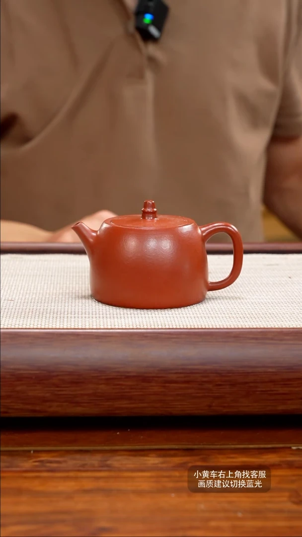 【闪购商品】紫砂茶壶120号朱泥【井栏】