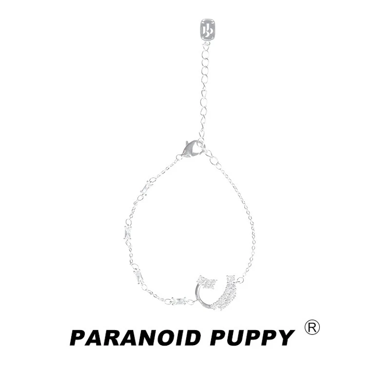 铜合金合成锆石手链 1023《爱丽丝》手链女小众设计高级感