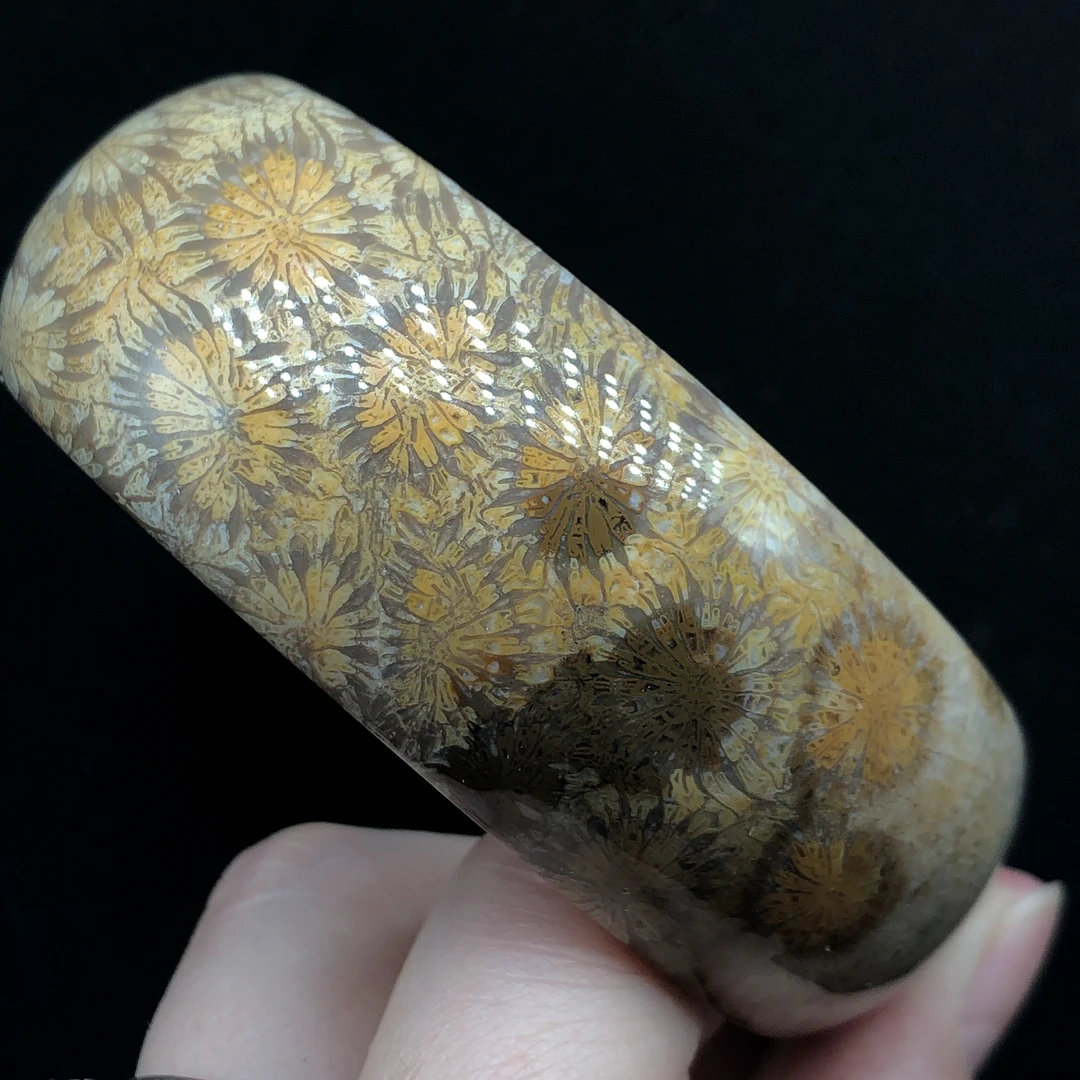 合金手镯 6104大花轮胎手镯性价款