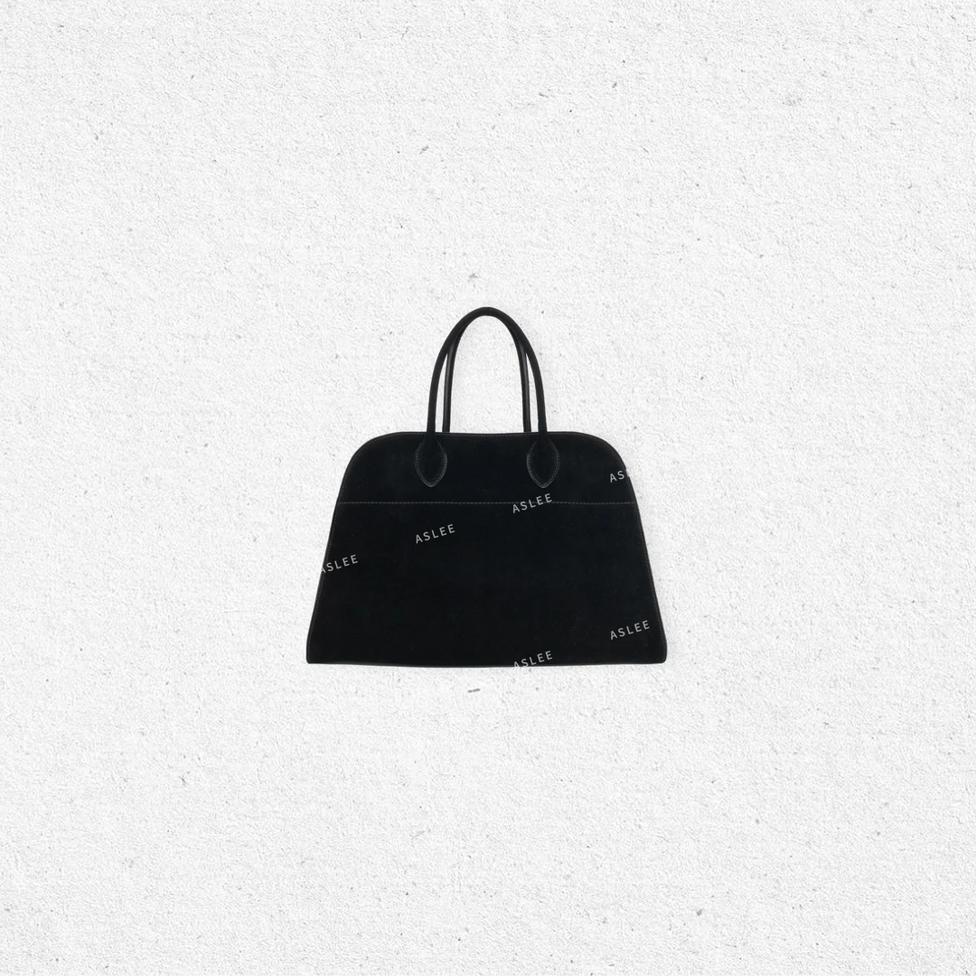 【ASHLEYASS】高级黑色手拎包百搭简约时尚大容量手提包包LSP420180
