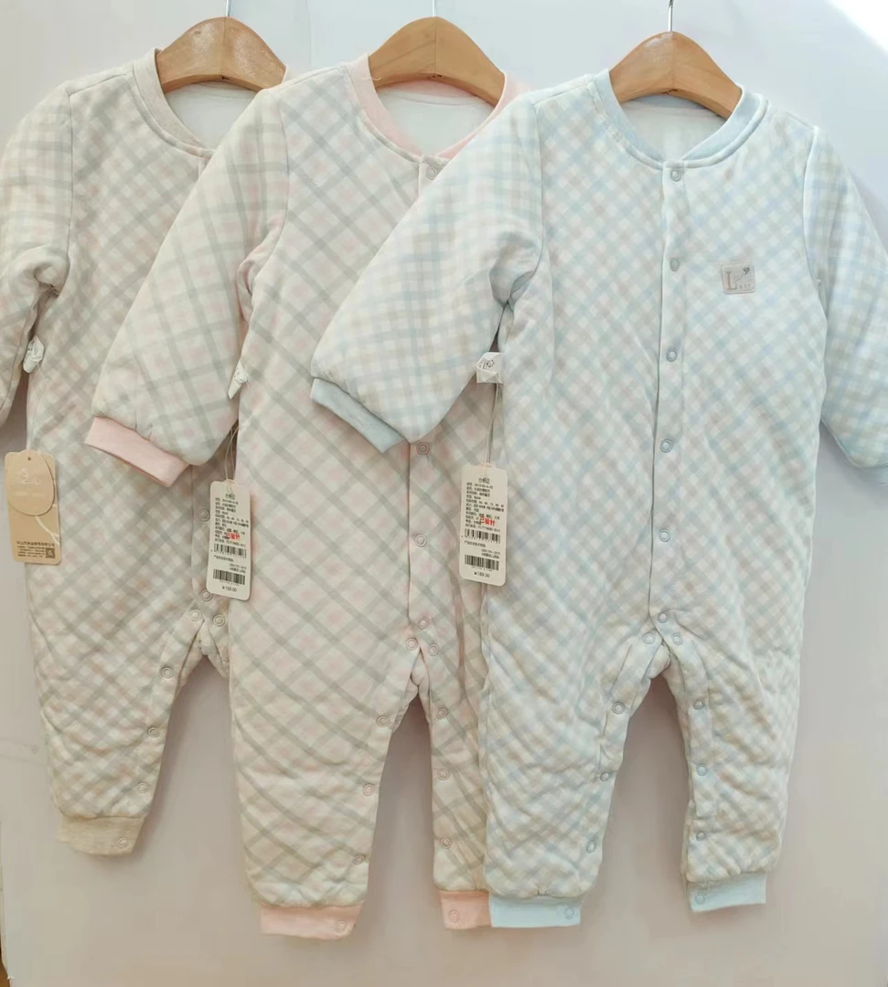 卓儿薄棉长袖对襟哈衣 格林童话73-90 ZN13150（大王专属）