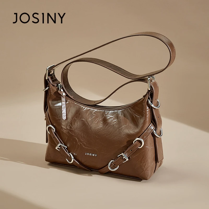 卓诗尼包包女2024新款时尚百搭小众复古潮流经典轻奢女士斜挎包