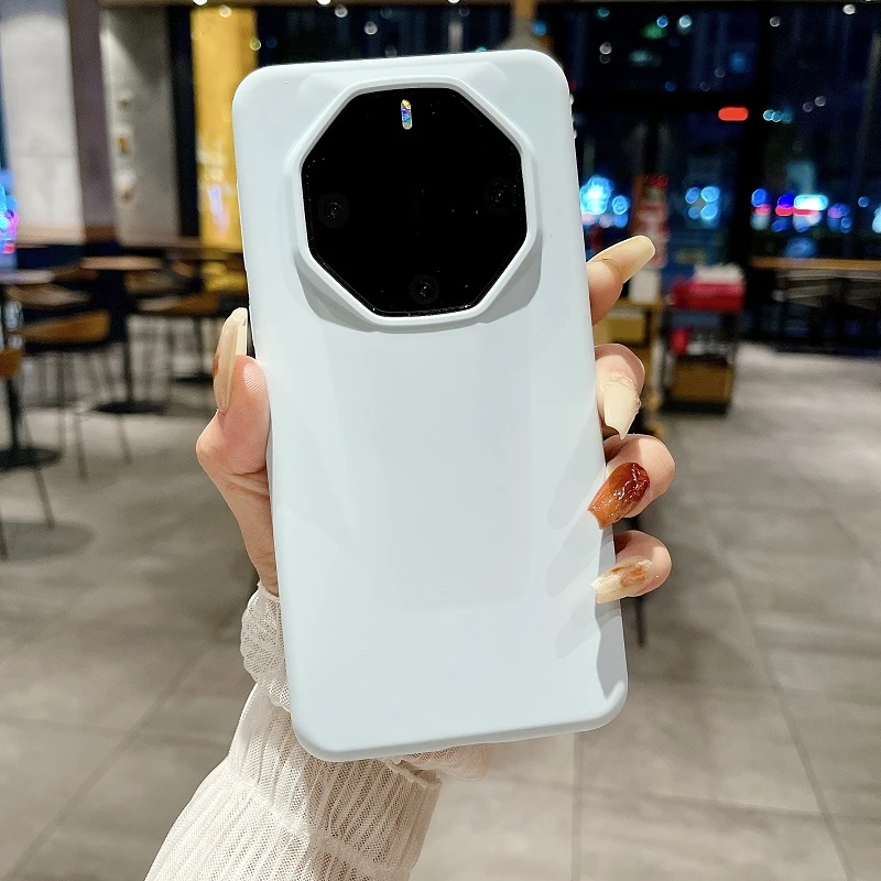 华为mate60RS非凡大师手机壳液态硅胶70pro保护套女款网红创意ins