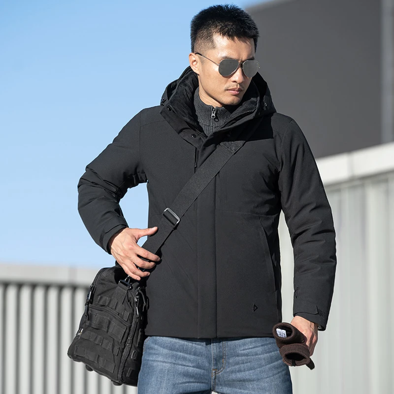 【龙牙】二代隐煦棉服户外保暖连帽冬季男士外套防风时尚秋冬休闲
