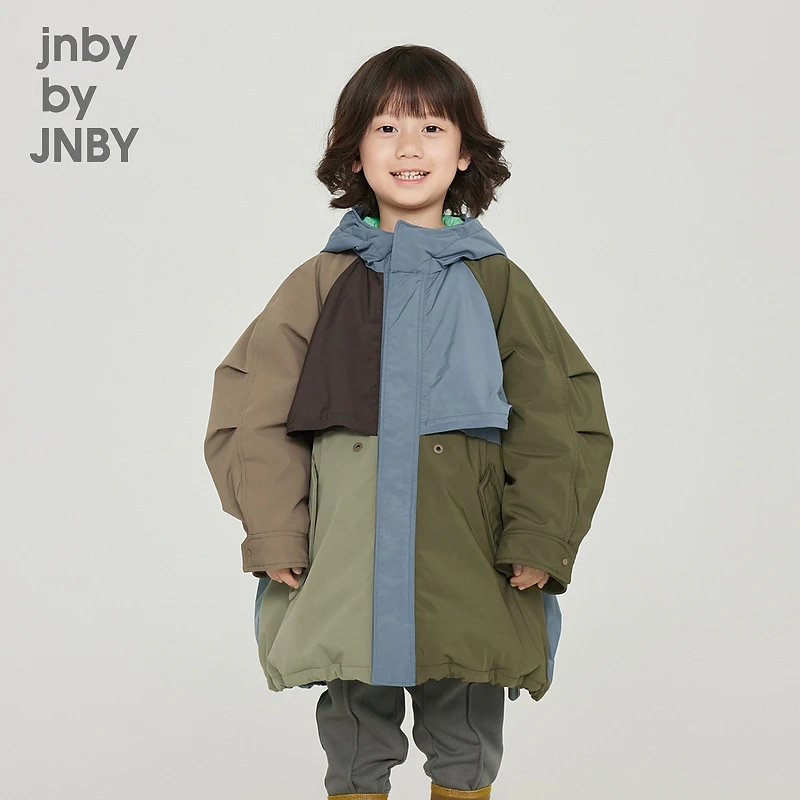 jnbybyJNBY江南布衣童装冬90绒子羽绒服中长款男女童1N0C11650