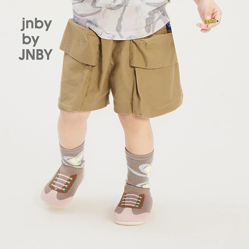 新款江南布衣婴童短裤直筒裤男童婴儿24夏YO6E10570